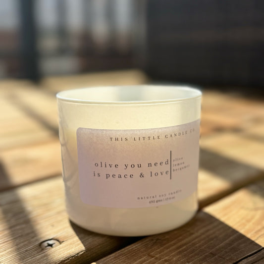 Olive You Need is Peace & Love