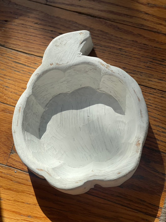 Pumpkin Dough Bowl Candle