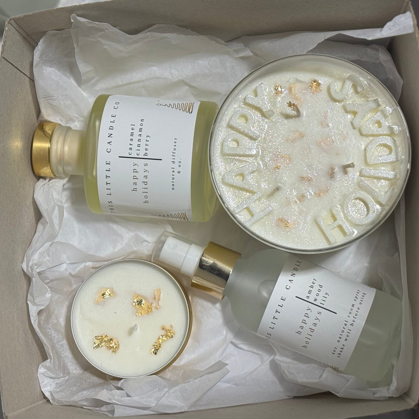 Happy Holidays Gift Set