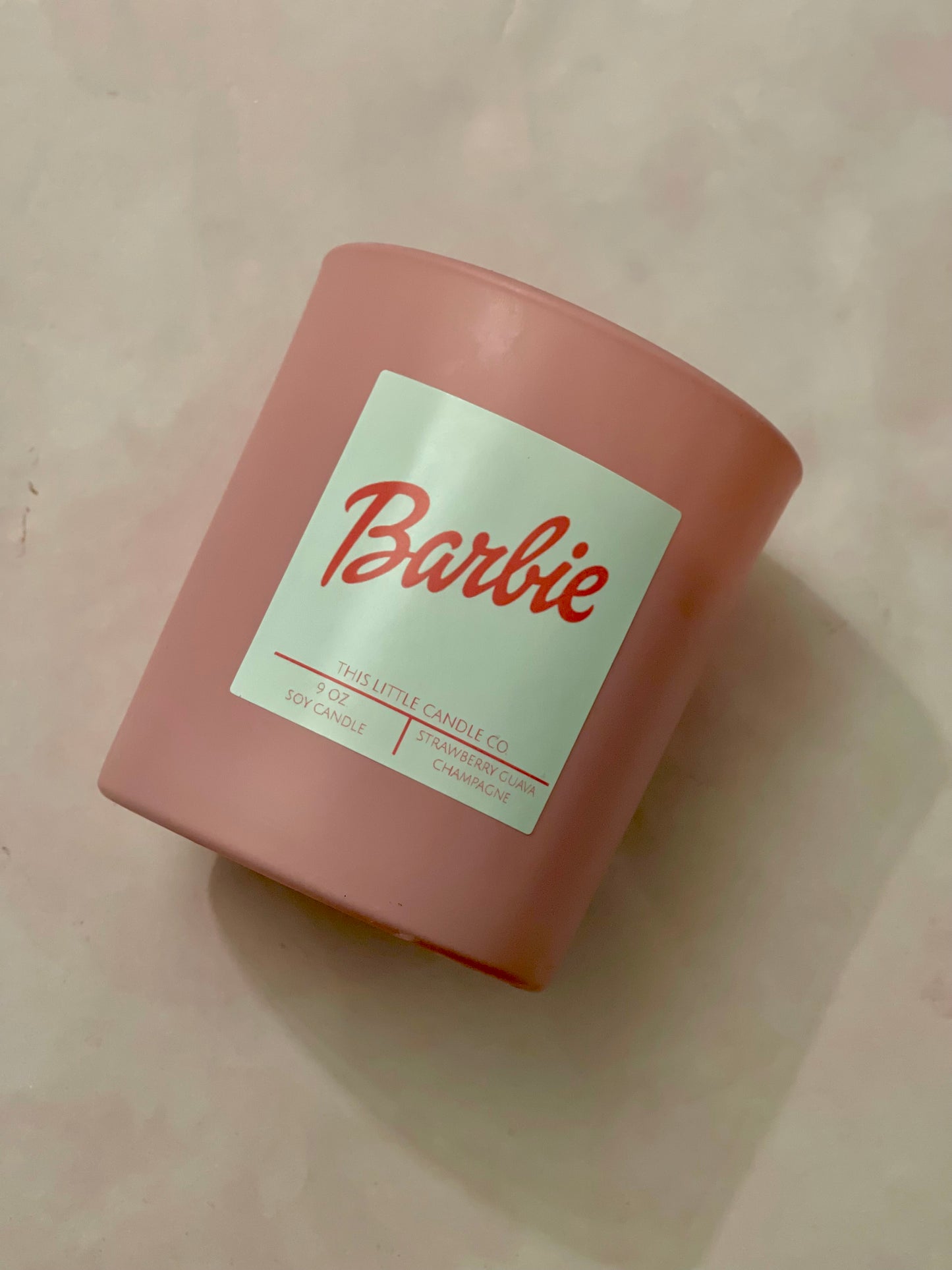 The Barbie Candle