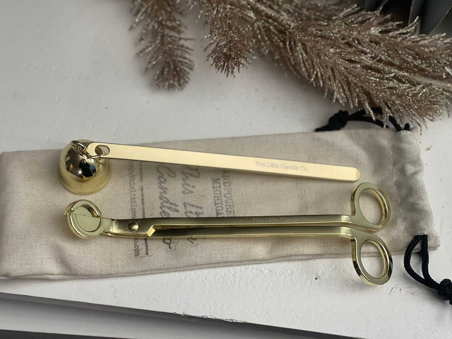 Candle Snuffer & Wick Trimmer Set