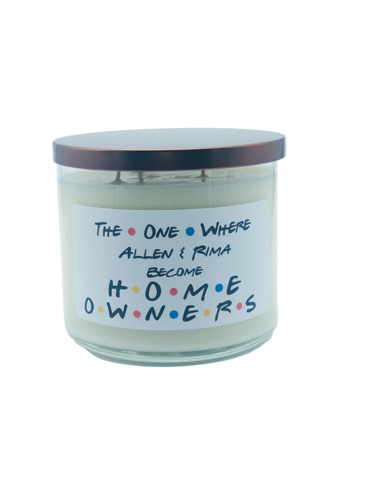 Custom Friends Candle